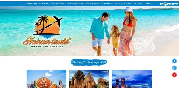 website du lich la gi