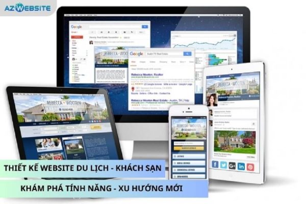 thiet ke website du lich khach san