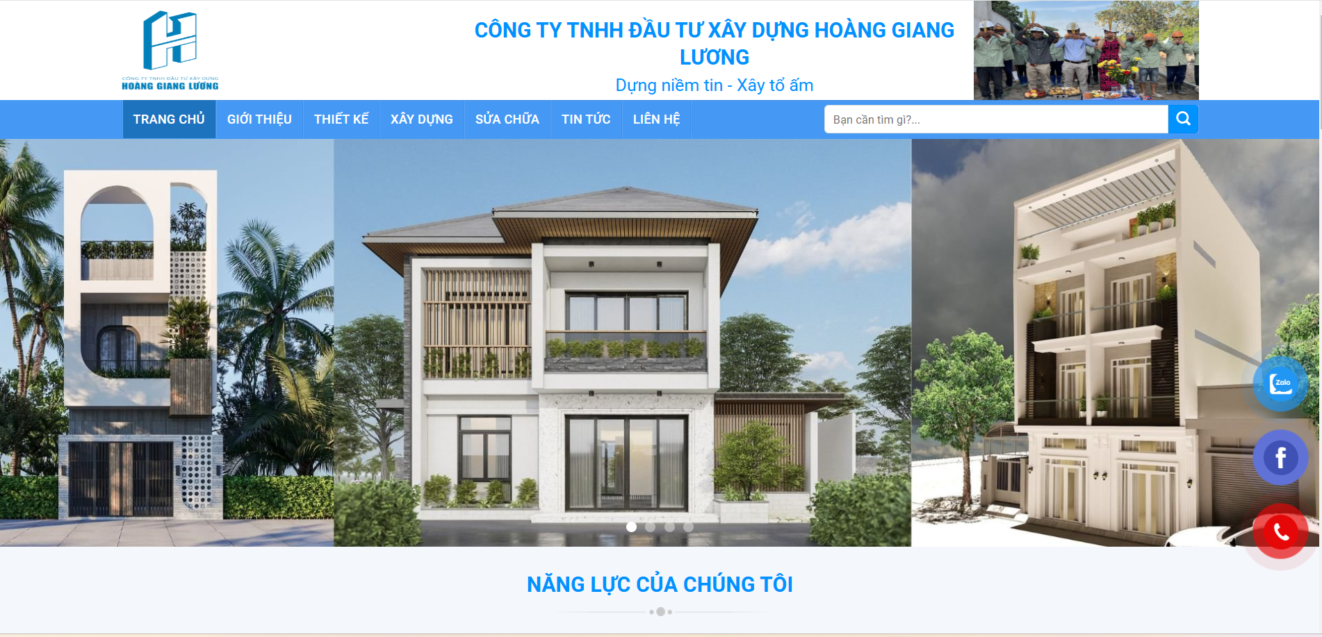 Cty Xây Dựng Hoàng Giang Lương